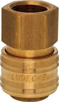 SZYBKOZŁĄCZKA ŻEŃSKA 1/4" ŻEŃ. GW MOSIĄDZ