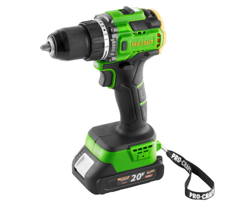 Wiert.-wkrętar. ProCraft 80Nm udar. 13mm 1x2Ah