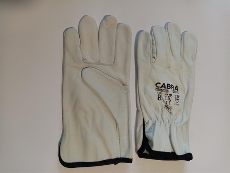 RĘKAWICE CABRA SKÓRA PEŁNA r. 8