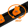 Uchwyt na nasadki 1/4" 14el. ABS
