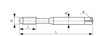 GWINTOWNIK M8 DIN-371C R35 ISO2 HSS-E TiN