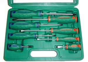 Kpl wkrętaków 8szt w walizce Jonnesway