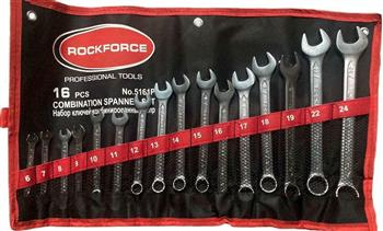 Kpl. kluczy płasko-oczkowych 6-24mm 16el.