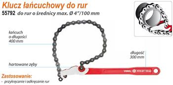 Klucz łańcuchowy 300mm