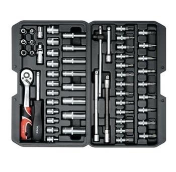 ZESTAW NARZĘDZI 1/4" 56el.