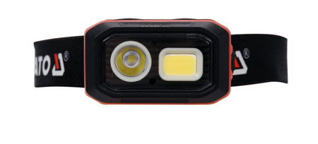 Latarka czołowa 500Lm aku. cz.ruchu