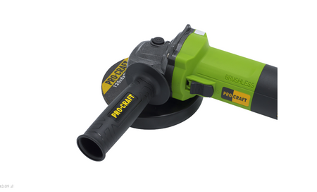 Szlifierka kątowa 125mm 1100W reg. obr. bezszczot.