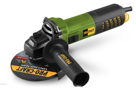 Szlifierka kątowa 125mm 1300W reg. obr. bezszczot.