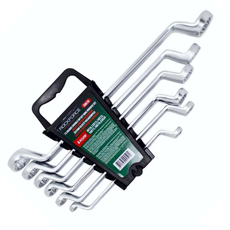 Zestaw kluczy oczkowo-odgiętych 8-24mm 6el.