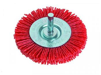 SZCZOTKA TARCZ. 75mm NYLON