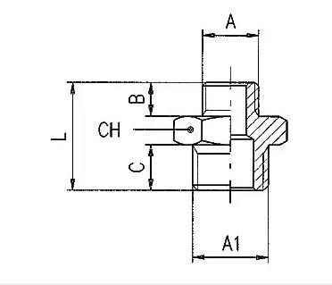 NYPEL REDUKCYJNY 3/8X1/4