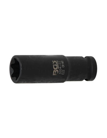 Nasadka udarowa 1/2" E22 długa