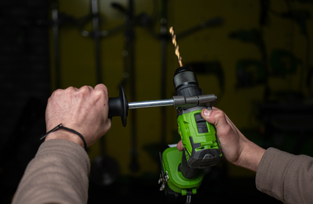 Wiertarko-wkrętarka aku. 50Nm 2x4Ah