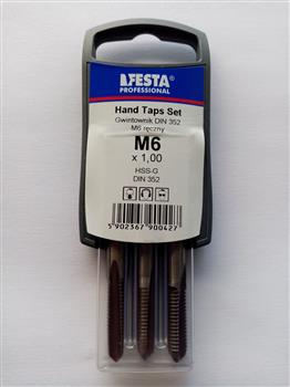 KPL Gwintowników DIN-352/3 M6 HSS