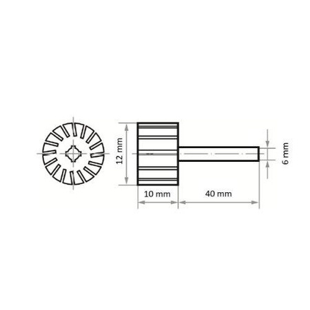 Flexi holder 12x10x6mm STZY