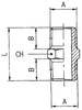 NYPEL G1/4" CHROM
