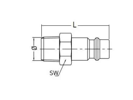 KRÓCIEC 1/2" GZ DN10 STAL