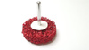 Dysk włóknina rapid RED na trzp. 40x13x6mm