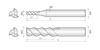 FREZ 3ALE 060 300 070 ALUMINIUM