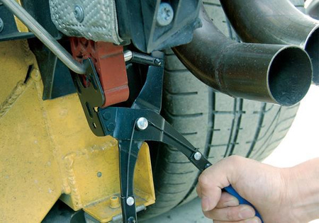 Szczypce do usuwania uszczelek wydechu 250mm