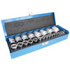 KPL NASADEK CALOWYCH 1/4” 1/2” 24 SZT