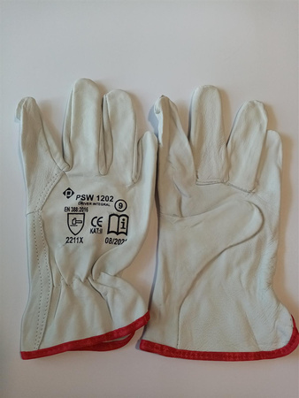 RĘKAWICE CAŁOSKÓRZANE roz. 9