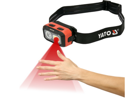 Latarka czołowa 500Lm aku. cz.ruchu