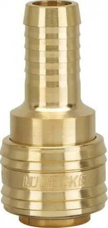 SZYBKOZŁĄCZKA ŻEŃSKA WĄŻ 6mm MOS.