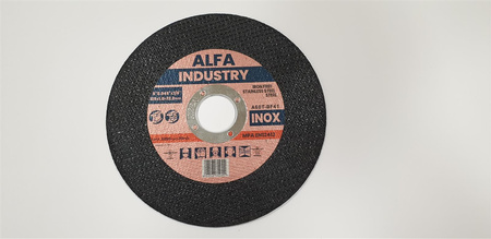 Tarcza 125x1,0x22 ALFA INDUSTRY INOX