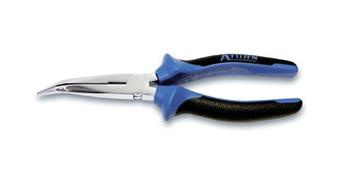 Szczypce wydłużone odgięte 200mm