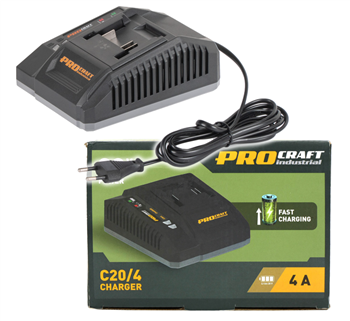 Ładowarka akumul. 20V 4A