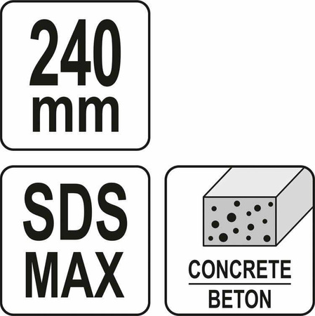 Dłuto SDS MAX Groszkownik