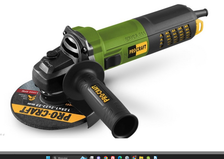 Szlifierka kątowa 125mm 1100W reg. obr. bezszczot.