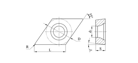 PŁYTKA DCMT 11T304-F1 ES-5015