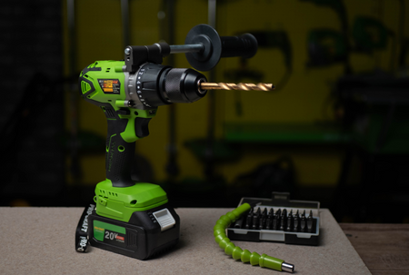 Wiertarko-wkrętarka aku. 50Nm 2x4Ah