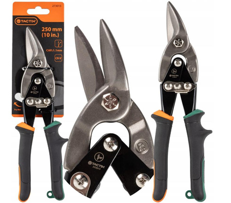 TACTIX Nożyce do blachy 250mm prawe