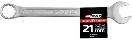 Klucz płasko-oczkowy 21mm DIN-3113