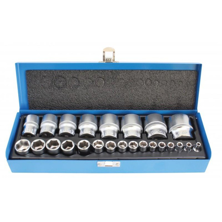 KPL NASADEK CALOWYCH 1/4” 1/2” 24 SZT