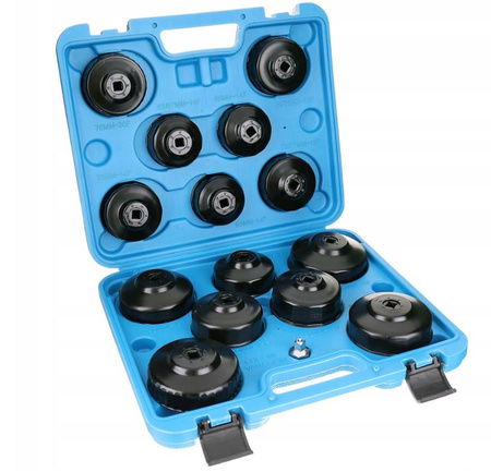 KLUCZE DO FILTRÓW OLEJU 15szt.