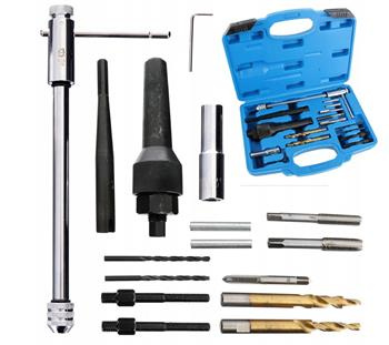 Zestaw napraw. do demontażu urwanych świec żar.