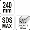 Dłuto SDS MAX Groszkownik