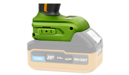 Zakrętarka udar. ProCraft 20V 1x4Ah 