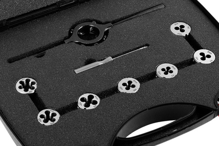 Zestaw gwintowników i narzynek M3-M12