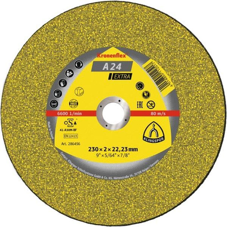 Tarcza do metalu 125x3,2x22,23 A24EX T42