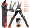 TACTIX Nożyce do blachy 250mm lewe