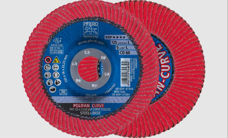 TARCZA LAMELKA 125mm CO60 SGP-CURVE L
