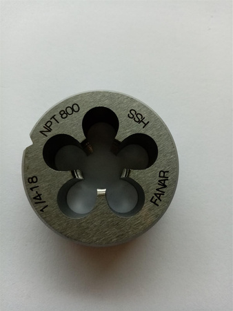 Narzynka DIN 22568 1/4-18 NPT HSS 800