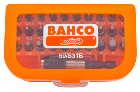 ZESTAW BITÓW 1/4" 31 szt. BAHCO