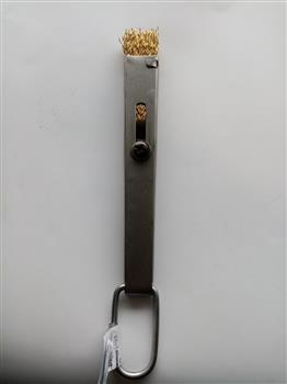 Szczotka pędzel A25 w oprawie met. drut mos.