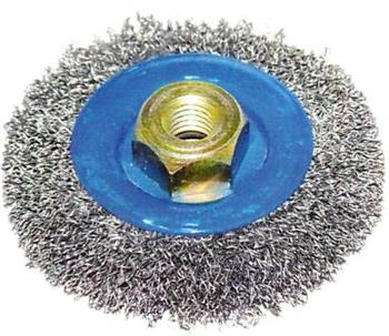 Szczotka tarczowa 120mm z gwintem M14